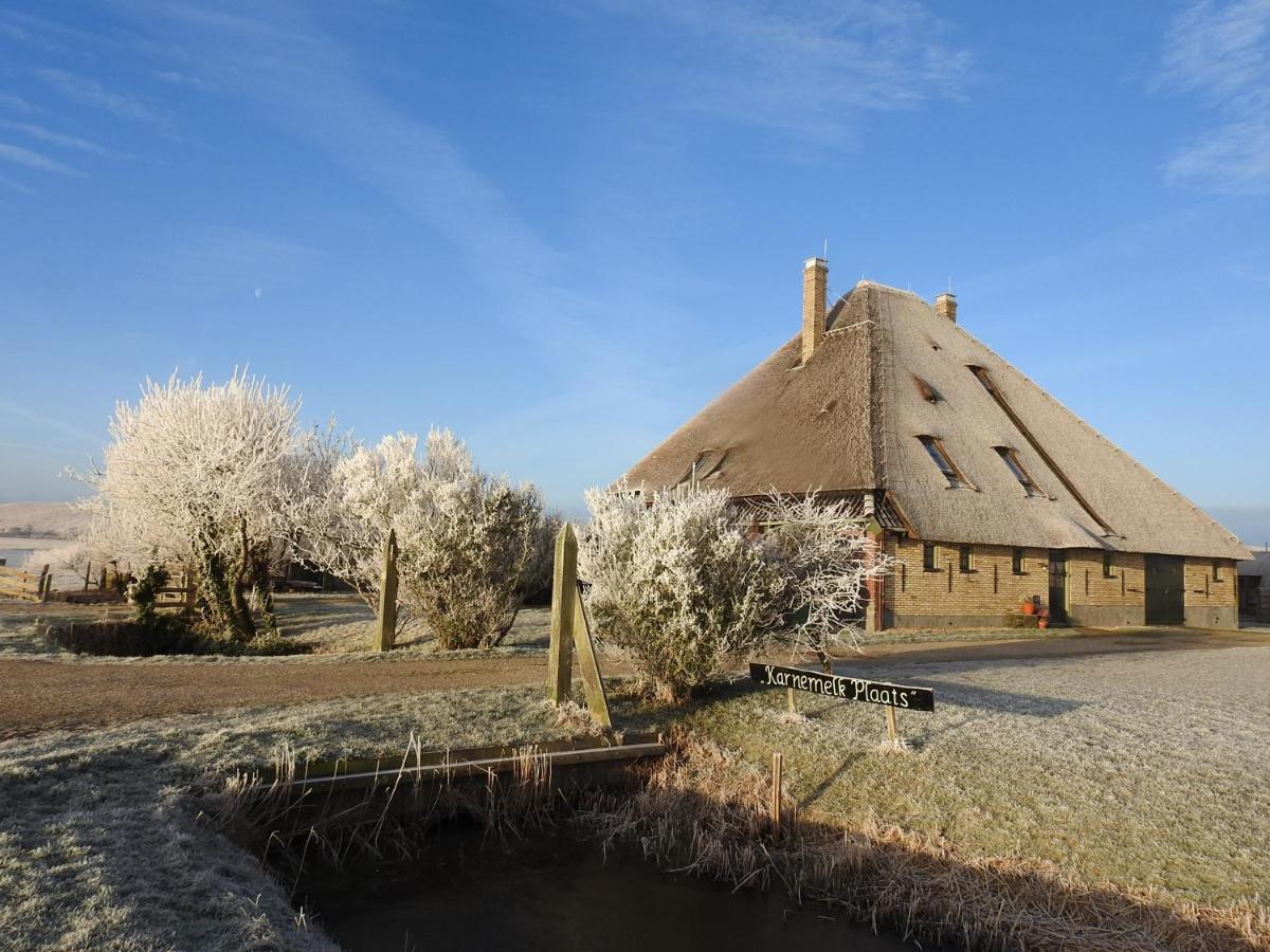 Zoute Bries, In Natuurgebied En Vlakbij Het Strand 卡兰茨奥赫 外观 照片
