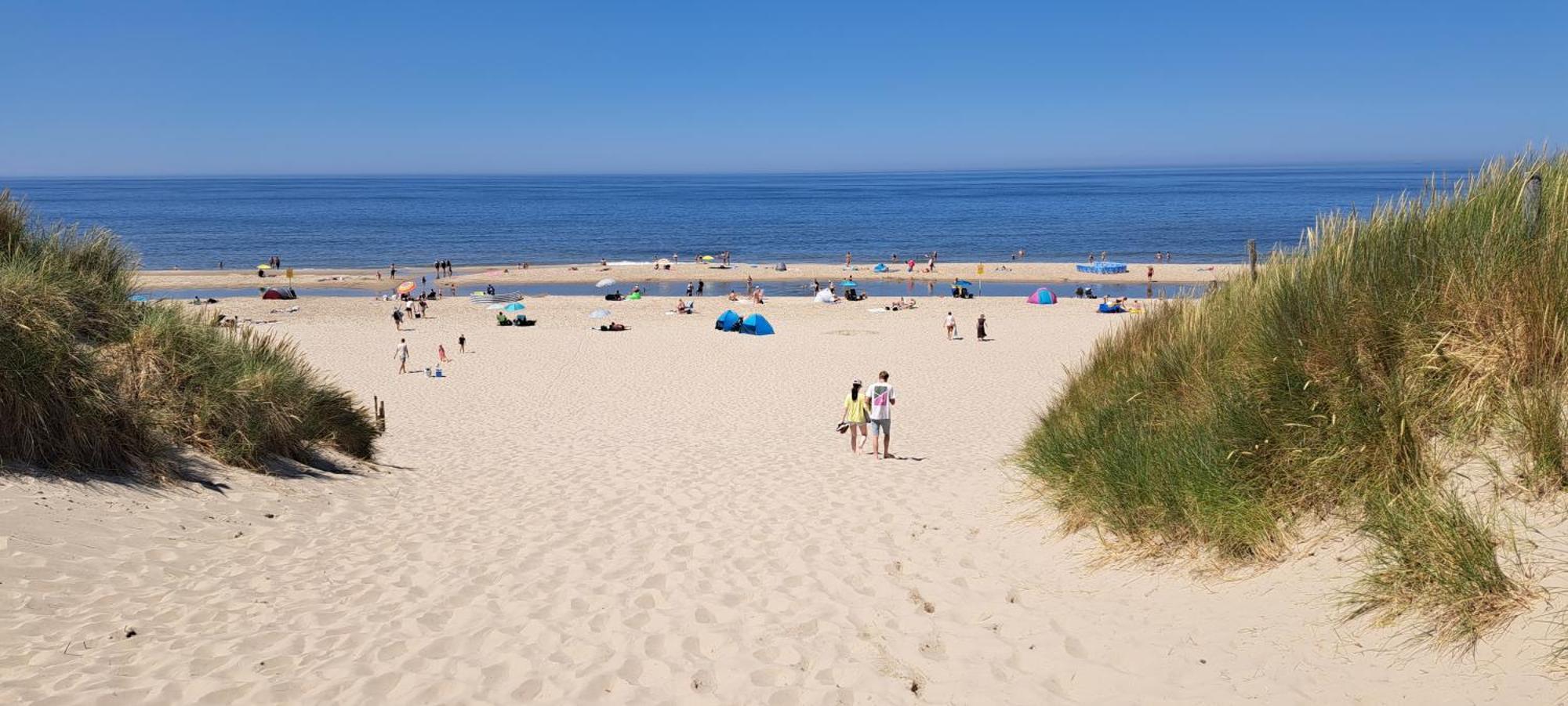Zoute Bries, In Natuurgebied En Vlakbij Het Strand 卡兰茨奥赫 外观 照片